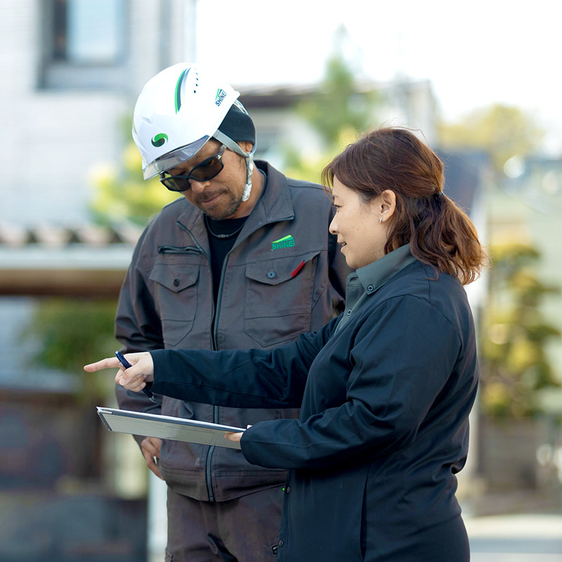 選ばれる4つの理由1経験豊富な専属プランナーによる提案力