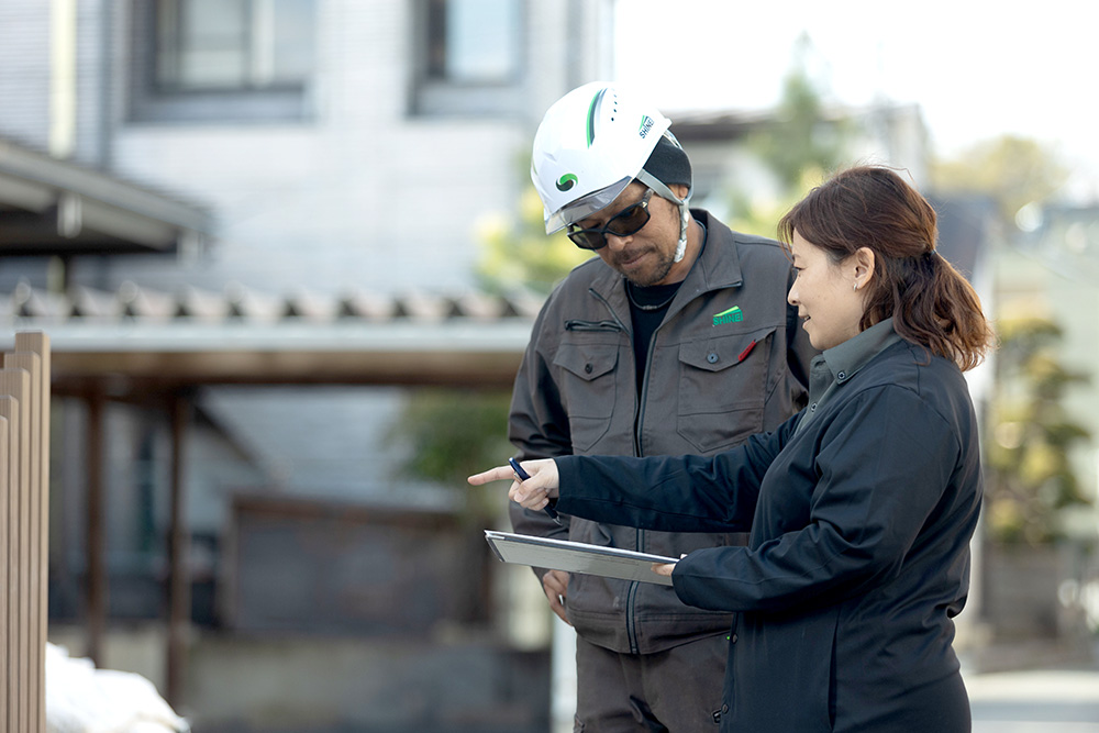 選ばれる4つの理由1「経験豊富な専属プランナーによる提案力」