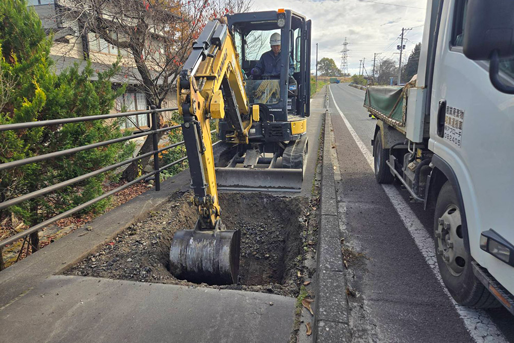 土木工事 | 有限会社新栄建設工業の施工事例